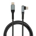 IBOX KABEL IKUTC100 USB-C PD100W 2M