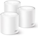 TP-Link Deco X50 (3-pack) Dual-band (2.4 GHz/5 GHz) Wi-Fi 6 (802.11ax) Biały Wewnętrzne