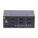 StarTech.com P2DD46A2-KVM-SWITCH przełącznik KVM Czarny