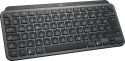 Logitech MX Keys Mini klawiatura Biuro RF Wireless + Bluetooth QWERTZ Niemiecki Grafitowy