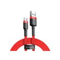 Kabel USB A na USB C Baseus CATKLF-A09 Czerwony 50 cm 0,5 m