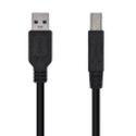 Kabel USB Aisens A105-0445 Czarny 3 m (1 Sztuk)