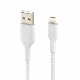 Kabel USB do Lightning Belkin CAA002BT1MWH Biały 1 m