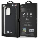 BMW BMHCP16L23PUFWC iPhone 16 Pro 6.3" czarny/black hardcase Carbon Wrapped Metal