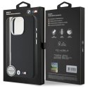 BMW BMHMP16X23PMWK iPhone 16 Pro Max 6.9" czarny/black hardcase M Smooth Full Wrapped Metal MagSafe