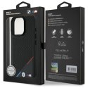 BMW BMHMP16X23PUPDK iPhone 16 Pro Max 6.9" czarny/black hardcase M Perforated Tricolor Line MagSafe