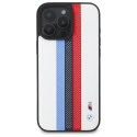 BMW BMHMP16X23PUPTH iPhone 16 Pro Max 6.9" biały/white hardcase M Perf. Tricolor Printed Stripes MagSafe