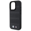 BMW BMHMP16X23PUSPK iPhone 16 Pro Max 6.9" czarny/black hardcase M Perforated And Stitched Line MagSafe