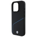 BMW BMHMP16X23RDCLK iPhone 16 Pro Max 6.9" czarny/black hardcase Sign Leather Textured And Line MagSafe