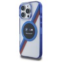 BMW BMHMP16L23HTPUT iPhone 16 Pro 6.3" przezroczysty/transparent hardcase Motorsport IML Circle MagSafe