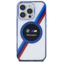 BMW BMHMP16L23HTPUT iPhone 16 Pro 6.3" przezroczysty/transparent hardcase Motorsport IML Circle MagSafe