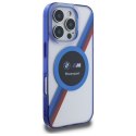 BMW BMHMP16L23HTPUT iPhone 16 Pro 6.3" przezroczysty/transparent hardcase Motorsport IML Circle MagSafe