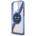 BMW BMHMP16L23HTPUT iPhone 16 Pro 6.3" przezroczysty/transparent hardcase Motorsport IML Circle MagSafe