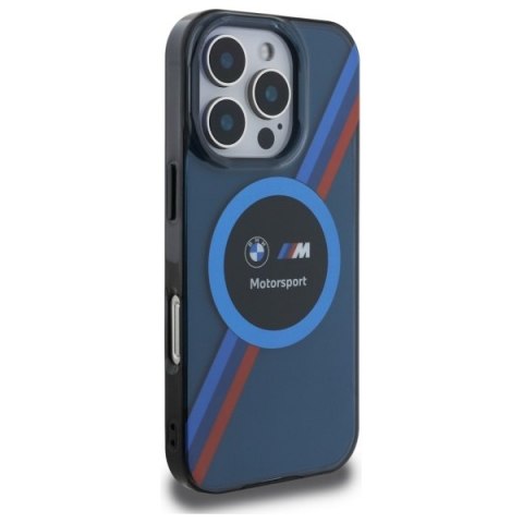 BMW BMHMP16L23HTPUV iPhone 16 Pro 6.3" granatowy/navy hardcase Motorsport IML Circle MagSafe
