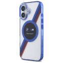 BMW BMHMP16S23HTPUT iPhone 16 6.1" przezroczysty/transparent hardcase Motorsport IML Circle MagSafe