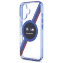 BMW BMHMP16S23HTPUT iPhone 16 6.1" przezroczysty/transparent hardcase Motorsport IML Circle MagSafe