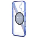 BMW BMHMP16S23HTPUT iPhone 16 6.1" przezroczysty/transparent hardcase Motorsport IML Circle MagSafe