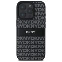 DKNY DKHCP16XPRTHSLK iPhone 16 Pro Max 6.9" czarny/black hardcase Texture Pattern Tonal Stripe