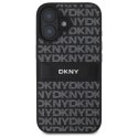 DKNY DKHCP16SPRTHSLK iPhone 16 6.1" czarny/black hardcase Texture Pattern Tonal Stripe