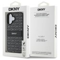 DKNY DKHCP16SPRTHSLK iPhone 16 6.1" czarny/black hardcase Texture Pattern Tonal Stripe