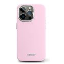 DKNY DKHMP16LSMCHLP iPhone 16 Pro 6.3" różowy/pink hardcase Liquid Silicone Small Metal Logo MagSafe