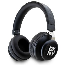 DKNY słuchawki nauszne Bluetooth DKBHS6PUSLK czarny/black Metal Logo