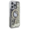 Hello Kitty HKHMP16LLGDIK iPhone 16 Pro 6.3" czarny złoty/black gold hardcase Liquid Glitter Fever MagSafe