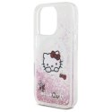 Hello Kitty HKHMP16LLSWKH iPhone 16 Pro 6.3" biały/white hardcase Liquid Glitter Sweet Kitty Bows MagSafe
