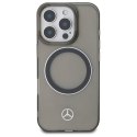 Mercedes MEHMP16X23HUOSK iPhone 16 Pro Max 6.9" czarny/black hardcase Silver Ring MagSafe