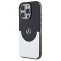 Mercedes MEHMP16L23HBIGK iPhone 16 Pro 6.3" czarny srebrny/black silver hardcase Double Layer BiColor MagSafe