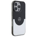 Mercedes MEHMP16L23HBIGK iPhone 16 Pro 6.3" czarny srebrny/black silver hardcase Double Layer BiColor MagSafe