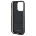 Mercedes MEHMP16L23HBIGK iPhone 16 Pro 6.3" czarny srebrny/black silver hardcase Double Layer BiColor MagSafe