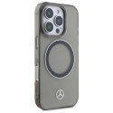 Mercedes MEHMP16L23HUOSK iPhone 16 Pro 6.3" czarny/black hardcase Silver Ring MagSafe