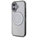 Mercedes MEHMP16S23HUOKC iPhone 16 6.1" transparent hardcase Printed logo MagSafe