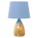 Lampa stołowa Alexandra House Living Niebieski Złoty Ceramika 60 W 13 x 26 x 13 cm