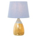 Lampa stołowa Alexandra House Living Niebieski Złoty Ceramika 60 W 13 x 26 x 13 cm