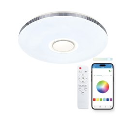 Plafon LED KSIX Aura Biały F 5 W (Odnowione A)