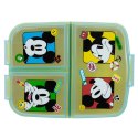 Lunchbox z przegrodami Mickey Mouse Fun-Tastic polipropylen 22 x 14 x 6 cm 19,5 x 16,5 x 6,7 cm