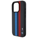 BMW BMHMP16X23PUPTK iPhone 16 Pro Max 6.9" czarny/black hardcase M Perf. Tricolor Printed Stripes MagSafe