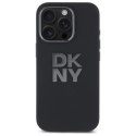 DKNY DKHCP16XSMCBSK iPhone 16 Pro Max 6.9" czarny/black hardcase Liquid Silicone Metal Logo