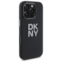 DKNY DKHCP16XSMCBSK iPhone 16 Pro Max 6.9" czarny/black hardcase Liquid Silicone Metal Logo