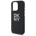 DKNY DKHCP16XSMCBSK iPhone 16 Pro Max 6.9" czarny/black hardcase Liquid Silicone Metal Logo