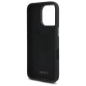 DKNY DKHCP16LSMCBSK iPhone 16 Pro 6.3" czarny/black hardcase Liquid Silicone Metal Logo