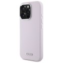 DKNY DKHMP16LSMCHLP iPhone 16 Pro 6.3" różowy/pink hardcase Liquid Silicone Small Metal Logo MagSafe