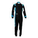 Kombinezon Wyścigowy Sparco K43 Thunder Czarny/Niebieski - XL