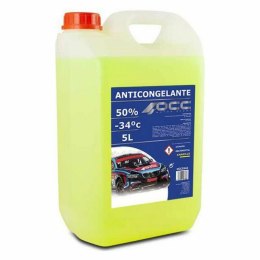 Przeciw zamarzaniu OCC Motorsport 50% Organiczne Żółty (5 L)