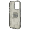 Karl Lagerfeld KLHCP16XHKLPKHK iPhone Pro Max 6.9" czarny/black hardcase IML Karl Head Electroplated