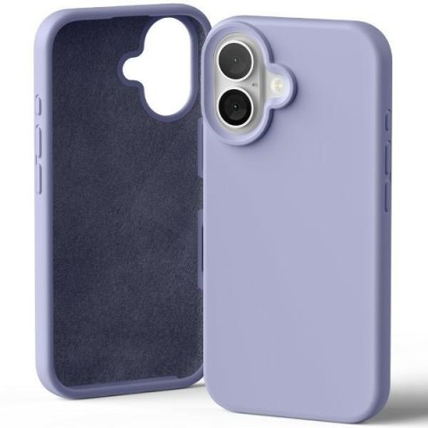 Mercury Silicone iPhone 16 6,1" lawendowy/lavender