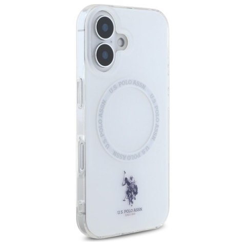 US Polo USHMP16SHOCLDPW iPhone 166.1" biały/white IML Ring MagSafe