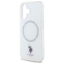 US Polo USHMP16SHOCLDPW iPhone 166.1" biały/white IML Ring MagSafe